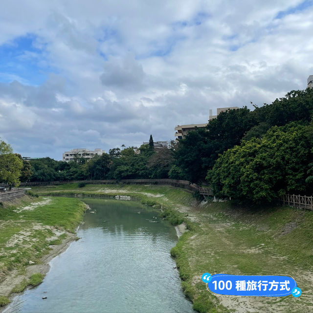 美崙溪畔公園之美
