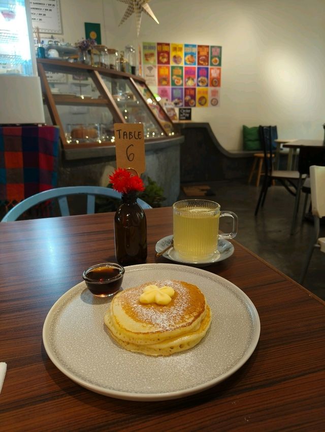 Pancakes and Honey Lemon for the Soul