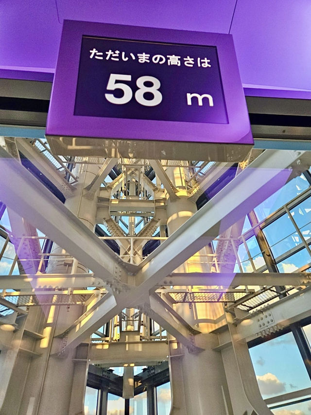 모모치 해변 뷰를 볼 수 있는 후쿠오카 타워