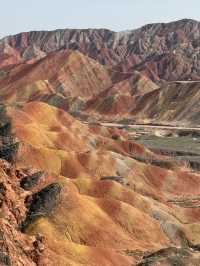 🎨 Nature’s Painted Masterpiece — Zhangye Colorful Danxia