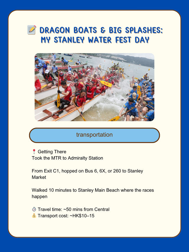 📝 Dragon Boats & Big Splashes: My Stanley Water Fest Day