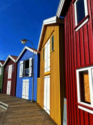 🌅 Smögen – Sweden’s Most Colorful Boardwalk by the Sea