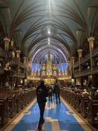 モントリオール🇨🇦 モントリオール・ノートルダム聖堂 ⛪️