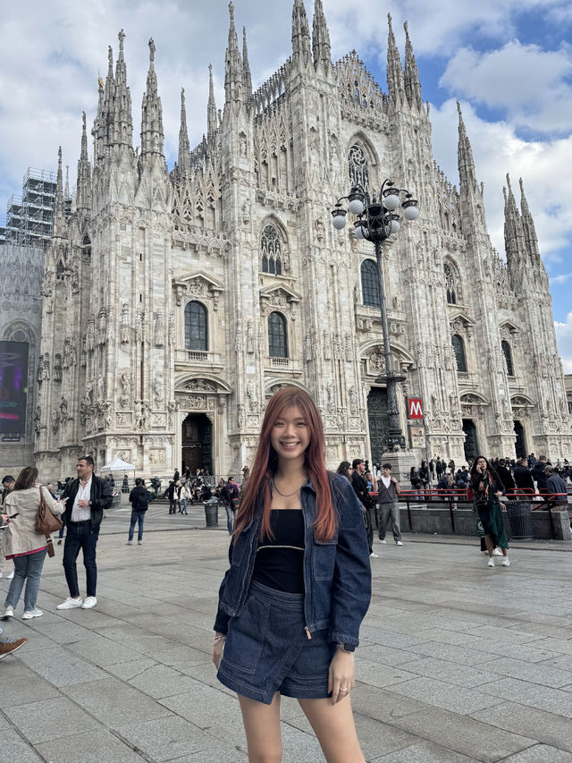 ⛪✨ The Majesty of Milan’s Duomo 🌸🌆  