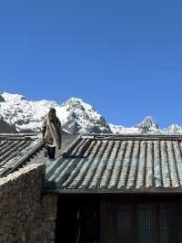 Yuhu Village : Stone Houses & Snow Mountain