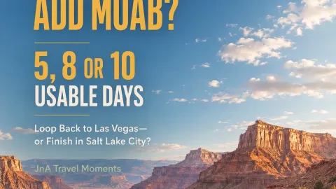Pertama Kali ke Barat Daya AS: Las Vegas, Grand Canyon, Page, atau Moab? — traveler post in Moab