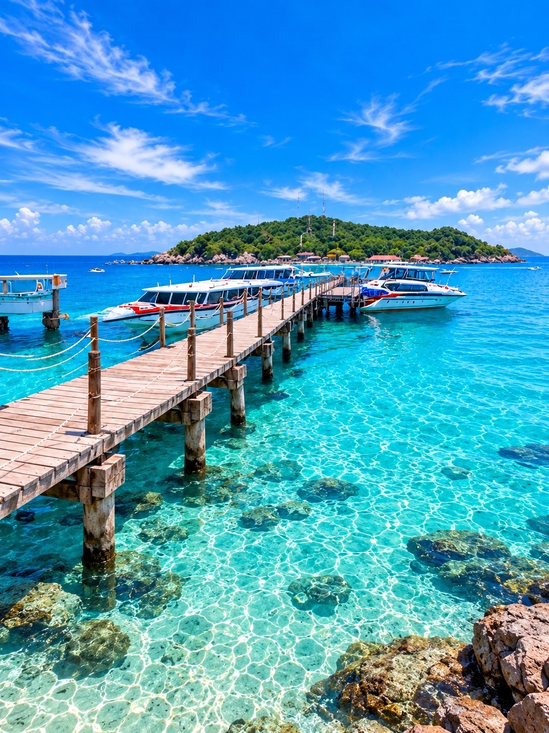  格蘭島，離曼谷很近的美麗海景，一生必去一次！