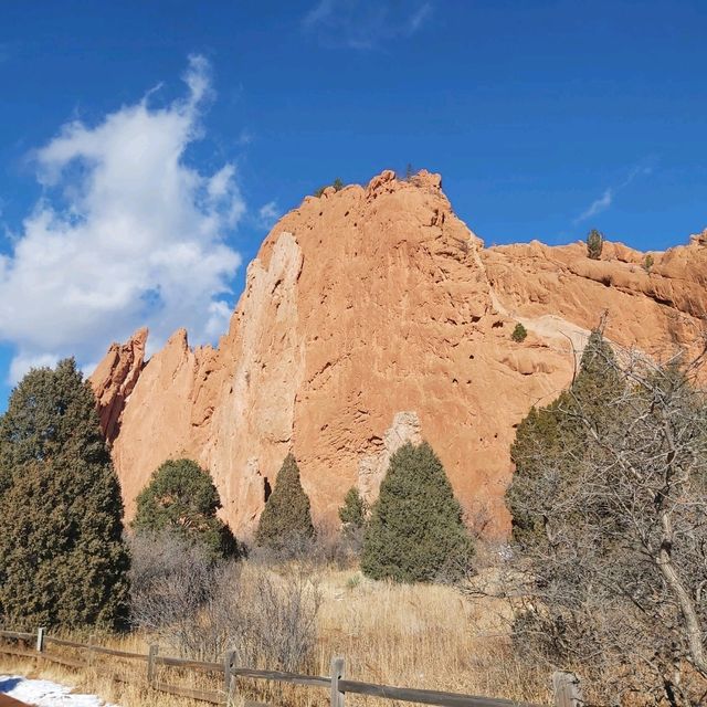 Park with unique rock formations and shapes