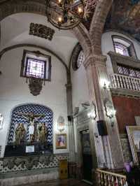 해외여행 멕시코시티의 오래된 성당 Capilla del Cerrito