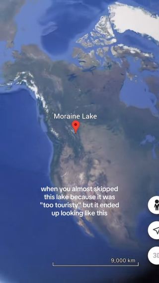 When you almost skipped this lake because it was "too touristy" but it ended up looking like this