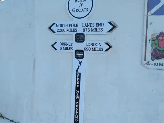 The Famous John O'Groats Signpost 🇬🇧