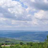 Beautiful mountains and forests in Croatia