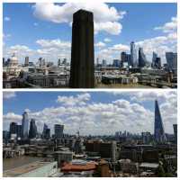 🎨🏙️ Tate Modern Views in London! 🇬🇧✨