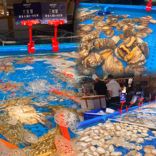 深圳海鮮自助餐🦞新鮮多款海鮮吃到飽！