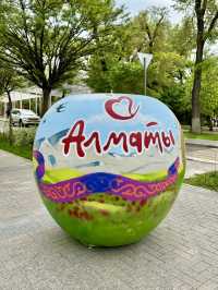 Street Art Walks in Springtime Almaty
