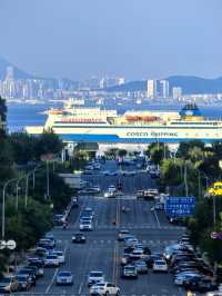 Seaside Strolls and City Lights: A Day in Dalian Donggang