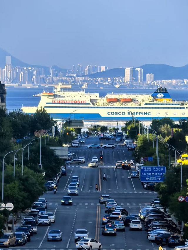 Seaside Strolls and City Lights: A Day in Dalian Donggang