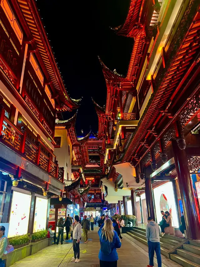 中國。上海。豫園商城與豫園