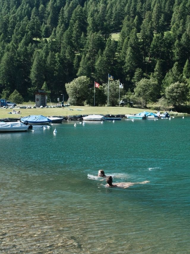 Lake Life at Silvaplana: Wind, Waves & Alpine Views ⛰️🌊 Lake Life at Silvaplana: Wind, Waves & Alpine Views ⛰️🌊