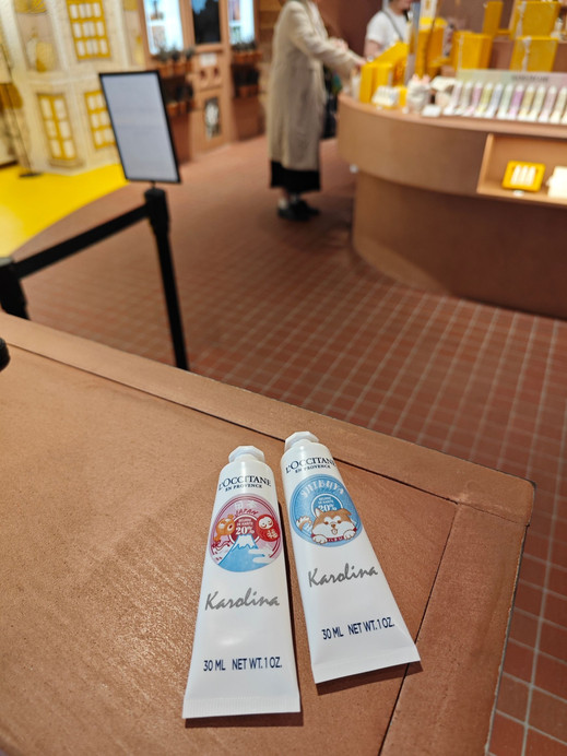 A Personalized Tokyo Souvenir: L'Occitane Hand Cream with Your