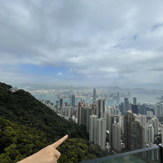 Victoria peak, a classic in Hong Kong