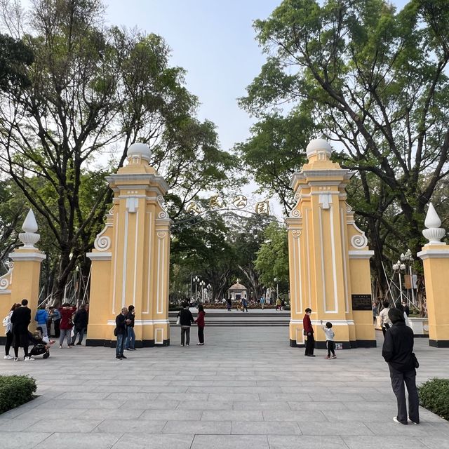 打卡廣州人民公園