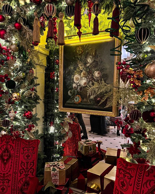 倫敦蘭斯伯勒酒店：聖誕裝扮，古董級的浪漫