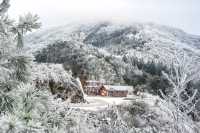 永州雙牌陽明山｜霧淞美如仙境，雲霧繚繞間散發出神秘而寧靜