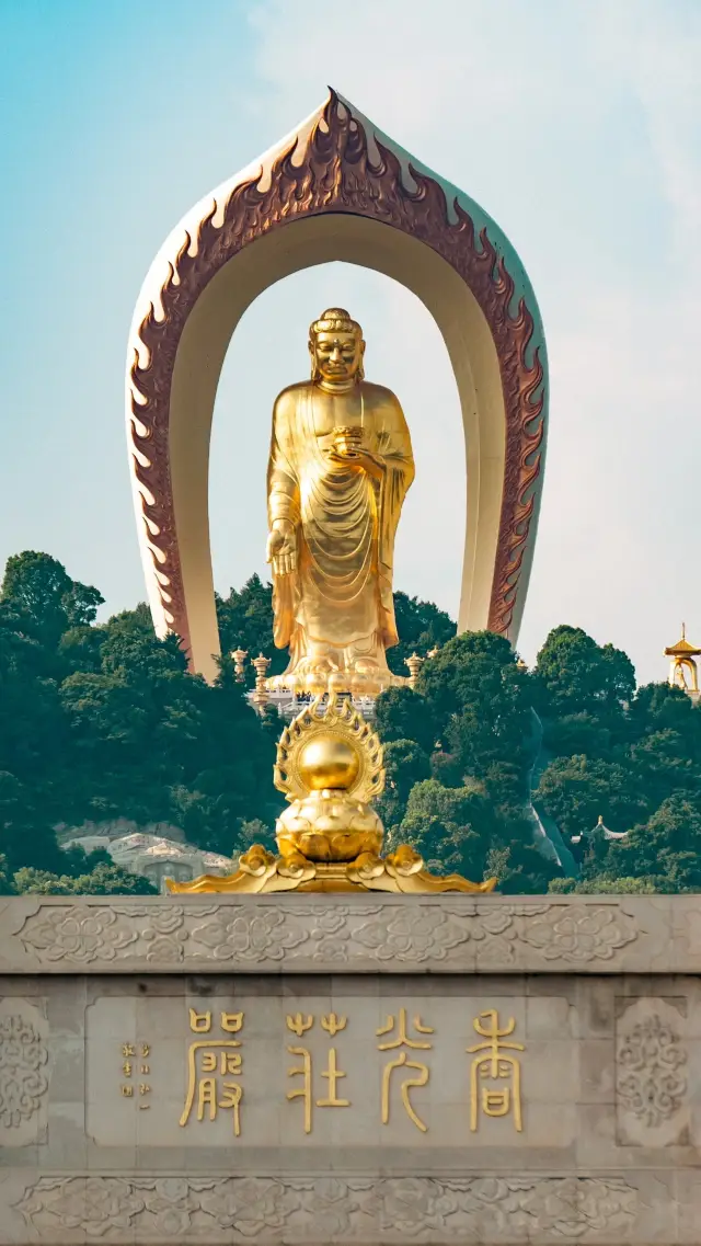 Absolutely stunning, the world's tallest Buddha statue built with a billion yuan in Jiujiang, Jiangxi!