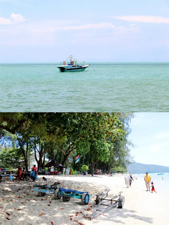 สถานที่ชมทะเลที่สวยที่สุดในปีนัง ชายหาดบาตูฟีริ่งกี้