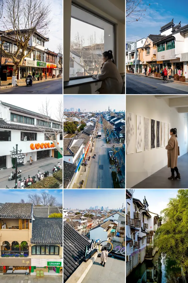 Suzhou Shiquan Street is neat and clean, with a strong water town style, making it a good place for City Walk