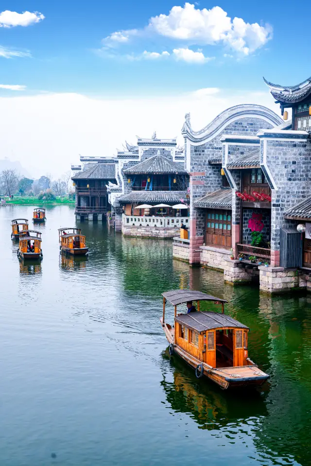 This is not the Jiangnan water town, this is Yibin, Sichuan