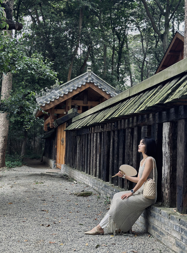 成都周邊隱藏一個小奈良唐風古寺