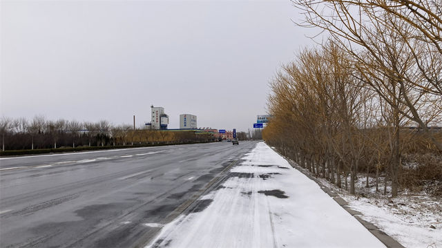 德州鄉間雪景·沿著漳衛新河·從德城到吳橋