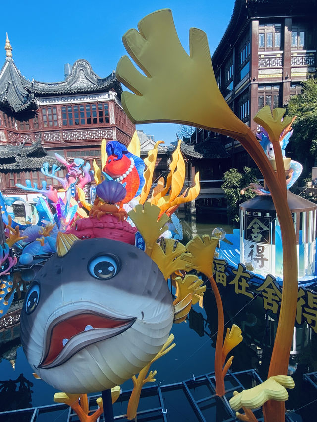 2024年上海豫園民俗藝術燈會3/3