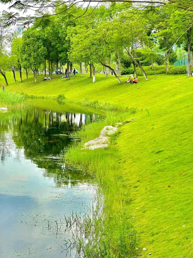 在成都！！！我唯一想去無數次的公園！！