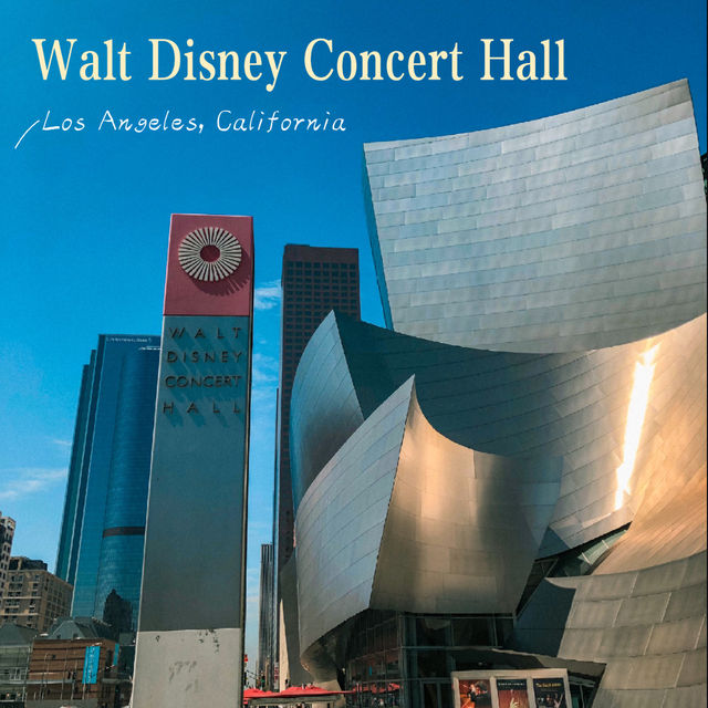 Iconic Walt Disney Concert Hall in Los Angeles 🇺🇸