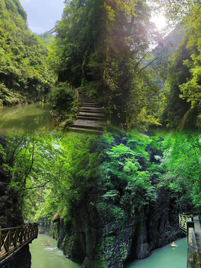 夏天就是要瘋玩 | 南江大峽谷激情漂