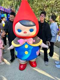 Popmart Land is more suitable for children below primary school age