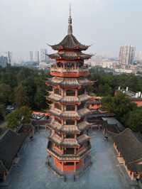 重慶旅遊｜周末祈福靜心 華岩寺免費抄經喝茶