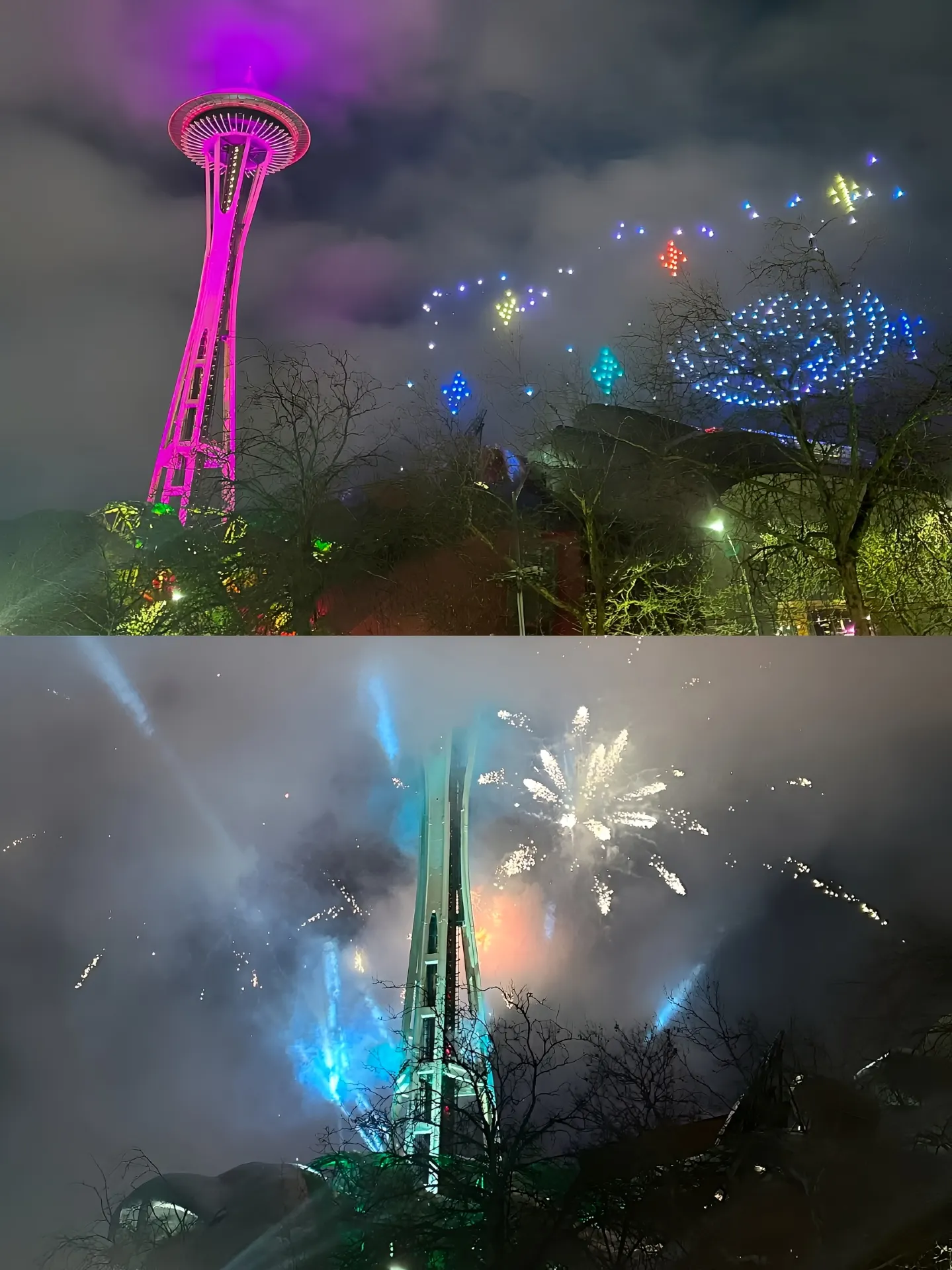 ทิวทัศน์อันงดงามจาก Space Needle ในซีแอตเทิล