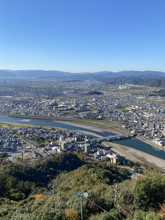 日本岐阜城 登高望遠