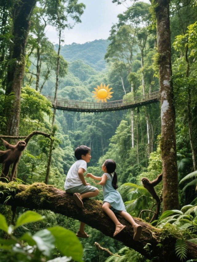 暑假去普洱，暢玩太陽河森林公園