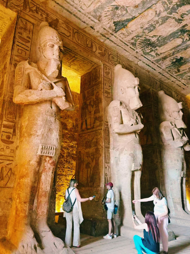 埃及阿斯旺著名景點：阿布辛貝，適合觀光旅遊、度假休閒等！