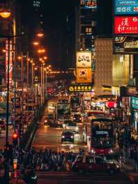 香港旺角｜越夜越生猛！霓虹燈下的人間煙火