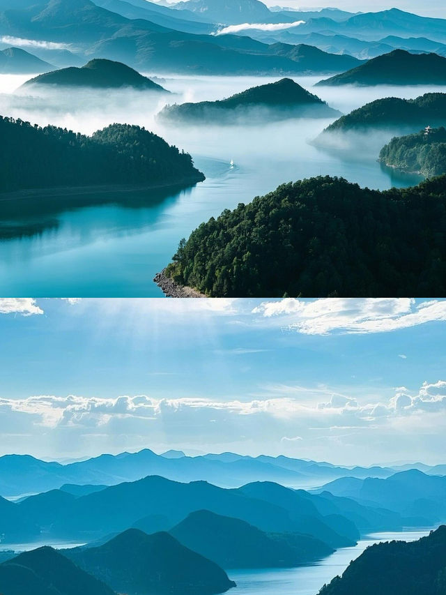 不識廬山真面目 遙看瀑布掛清川