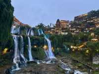 Majestic Furong Grand Waterfall in Hunan