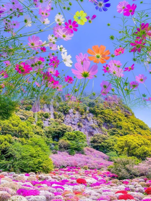 花畑 最愛の人と一緒に、九州一高い花畑で願いをかけましょう」 | Trip.com