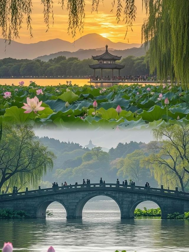 杭州｜西湖一日遊經典遊玩攻略！請收藏～