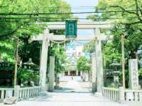 大阪難波必訪秘境！八坂神社祈福納涼兩相宜】**  